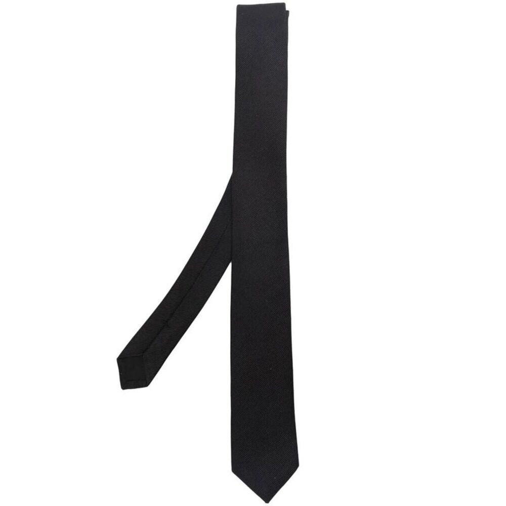 Signature Evening Skinny Tie In Silk Grosgrain Women